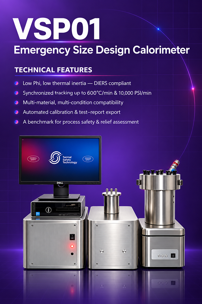 VSP01 Emergency Size Design Calorimeter